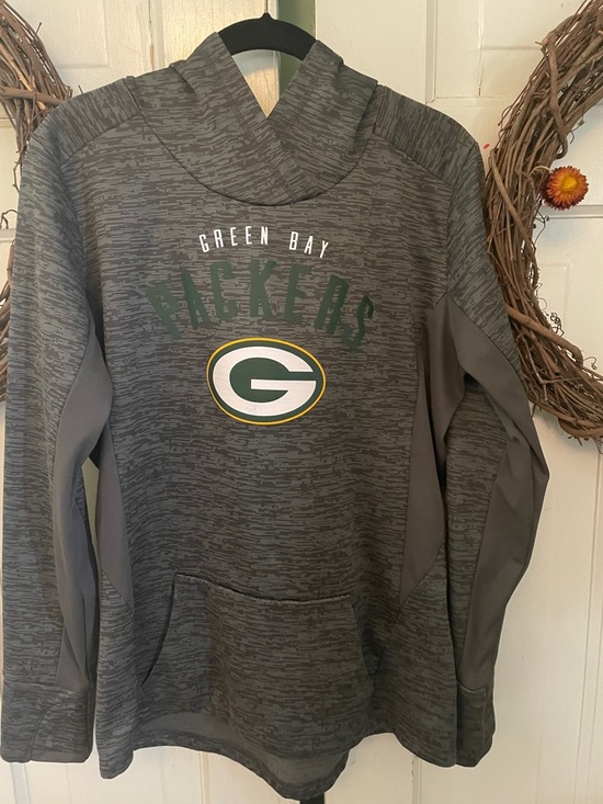 Majestic Tops - Majestic Green Bay Packers Hoodie Women's Size L